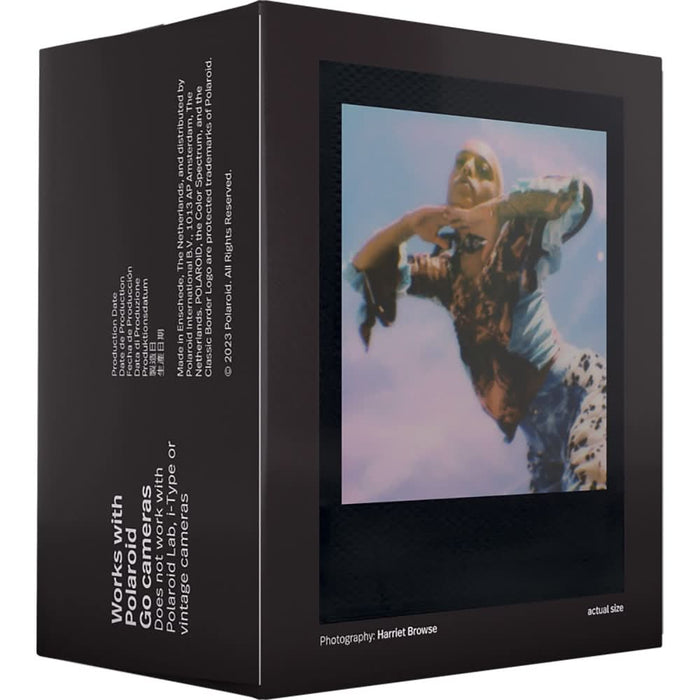 Film Polaroid pentru Polaroid Go, Double pack, negru - WALTI WALTI