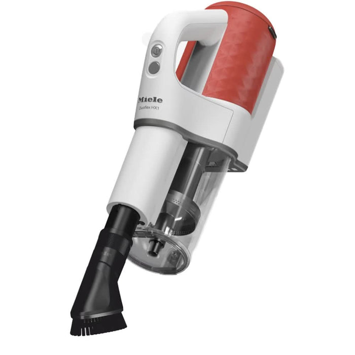 Aspirator vertical MIELE Duoflex HX1 12377790, 0.3l, 25V, autonomie max 55 min, alb-rosu WALTI