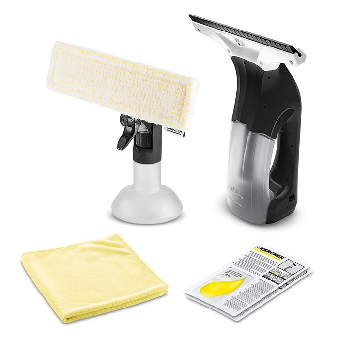 Aspirator geamuri KARCHER Comfort Precision WV 3 1.633-691.0, 0.2l, autonomie max 35 min, alb-negru WALTI