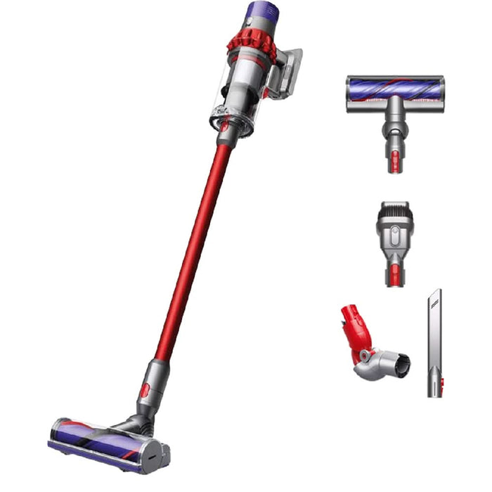 Aspirator vertical DYSON  V10 Origin, 0.77l, 25.2V, autonomie max 60 min, Root Cyclone, rosu-argintiu WALTI