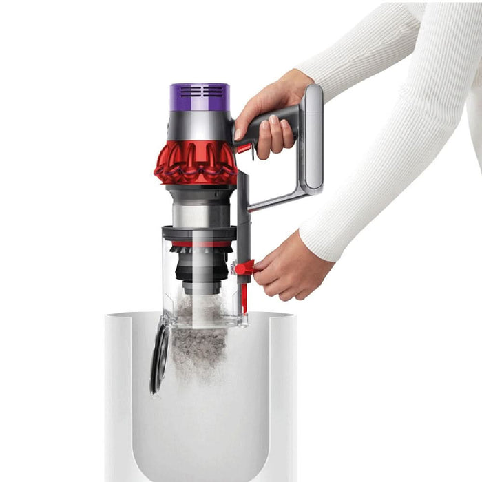 Aspirator vertical DYSON  V10 Origin, 0.77l, 25.2V, autonomie max 60 min, Root Cyclone, rosu-argintiu WALTI