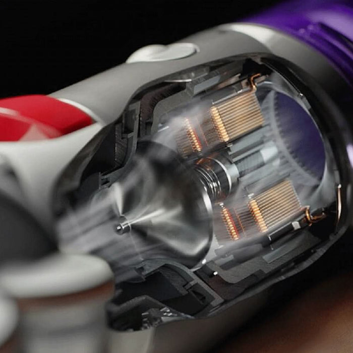 Aspirator vertical DYSON V8 Absolute, 0.54l, autonomie max 40 min, Point&Shoot, galben-argintiu WALTI