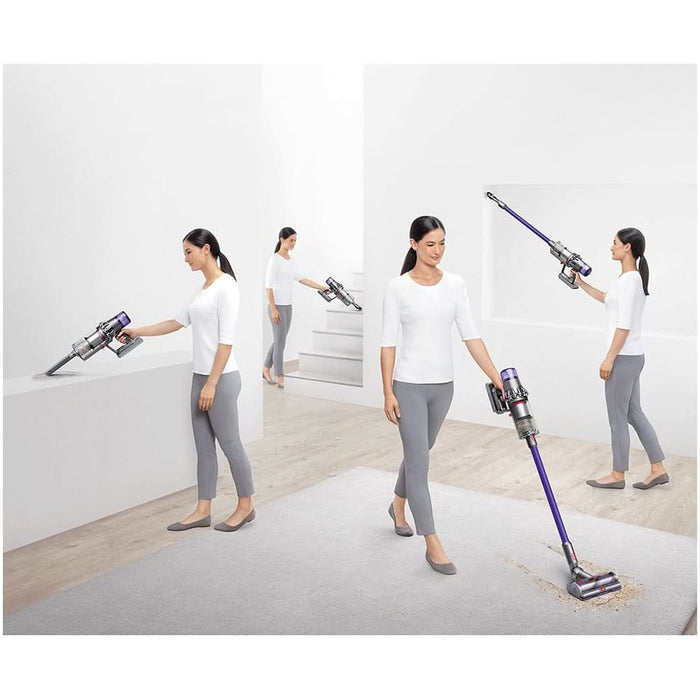 Aspirator vertical DYSON V11 Advanced, 0.76l, 25.2V, autonomie max 60 min, 14 cicloni, mov-argintiu WALTI