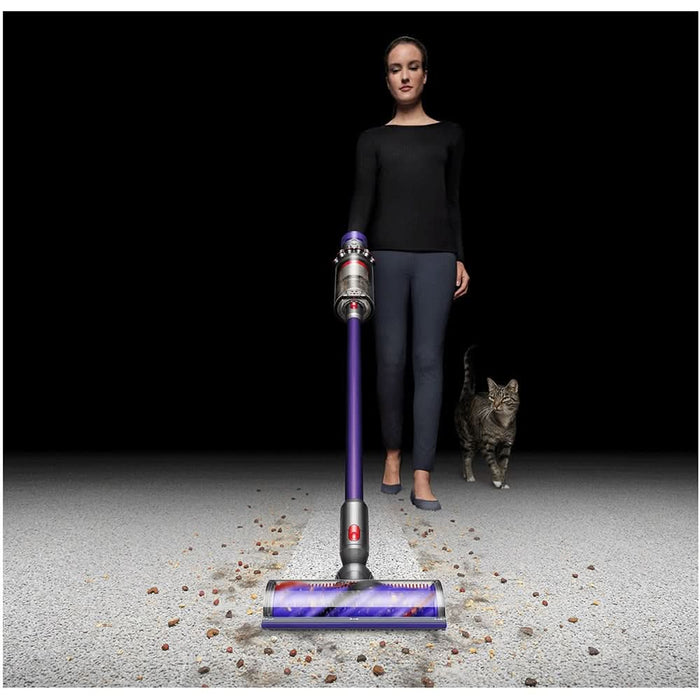 Aspirator vertical DYSON V11 Advanced, 0.76l, 25.2V, autonomie max 60 min, 14 cicloni, mov-argintiu WALTI