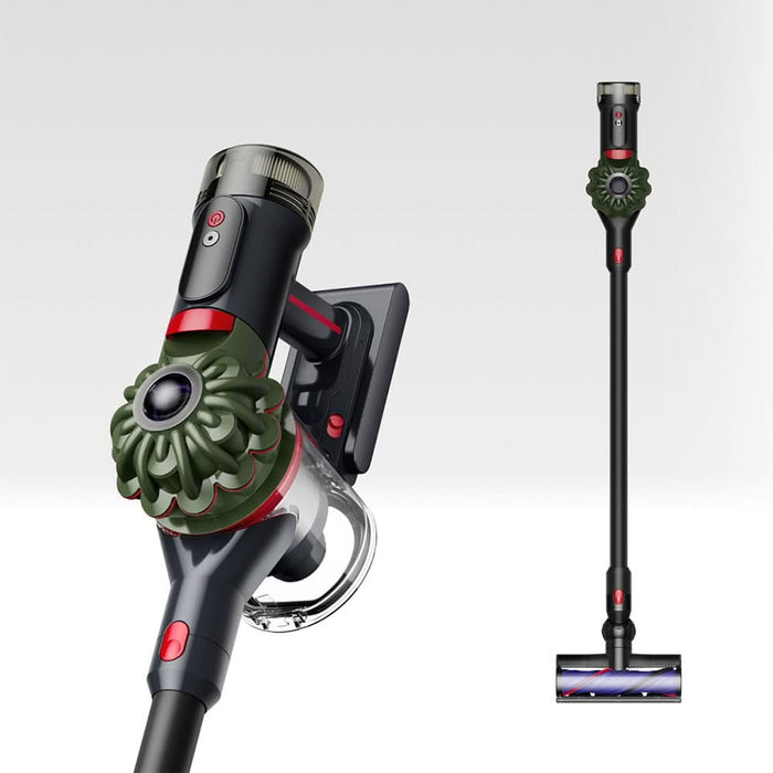 Aspirator vertical DYSON V8 Cyclone 2026 49470601, 0.5l, autonomie max 60 min, 25.2V, Motor Cyclone Radial, kaki-negru WALTI