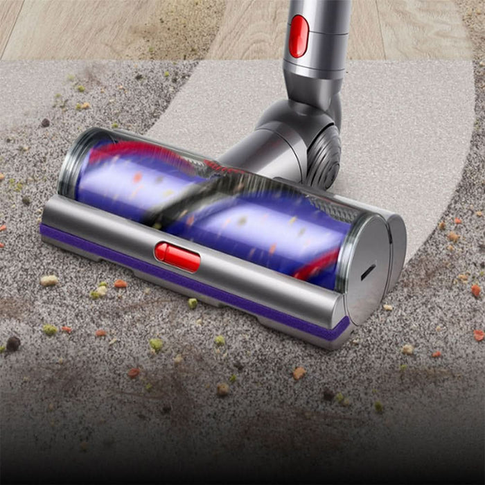 Aspirator vertical DYSON V15s Detect Submarine 2026 49472401, 0.77l, autonomie max 60 min, Tehnologie Hyperdymium, Senzor Piezo, argintiu-turcoaz WALTI