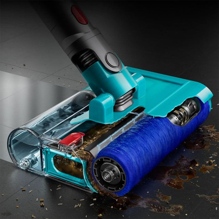 Aspirator vertical DYSON V10 Cyclone Submarine, 0.76l, 25.2V, autonomie max 60 min, Point and Shoot, galben-albastru WALTI