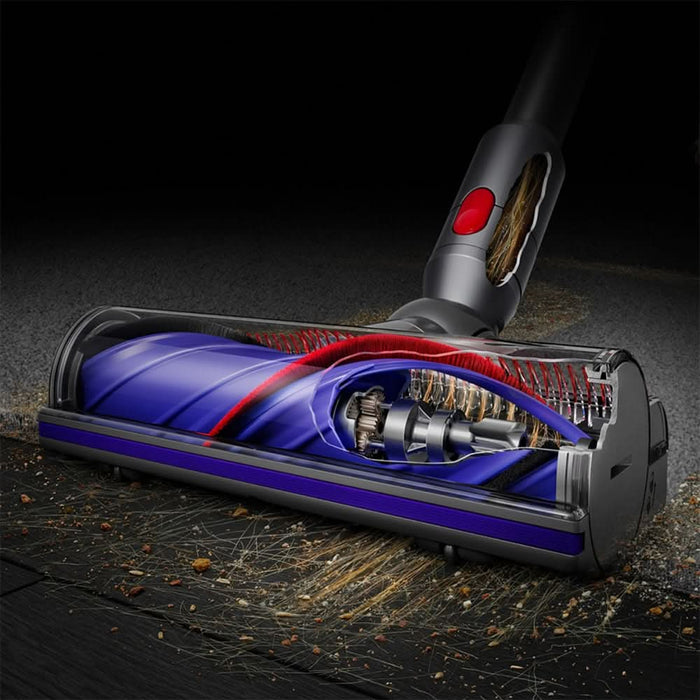 Aspirator vertical DYSON V10 Cyclone Submarine, 0.76l, 25.2V, autonomie max 60 min, Point and Shoot, galben-albastru WALTI