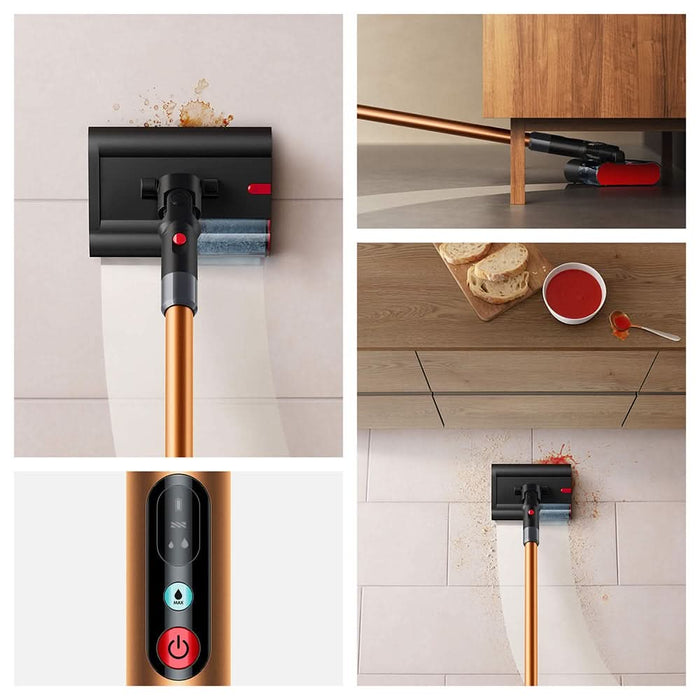 Mop electric DYSON PencilWash 63723901, 0.3l. autonomie max 30 min, auriu-negru - WALTI WALTI