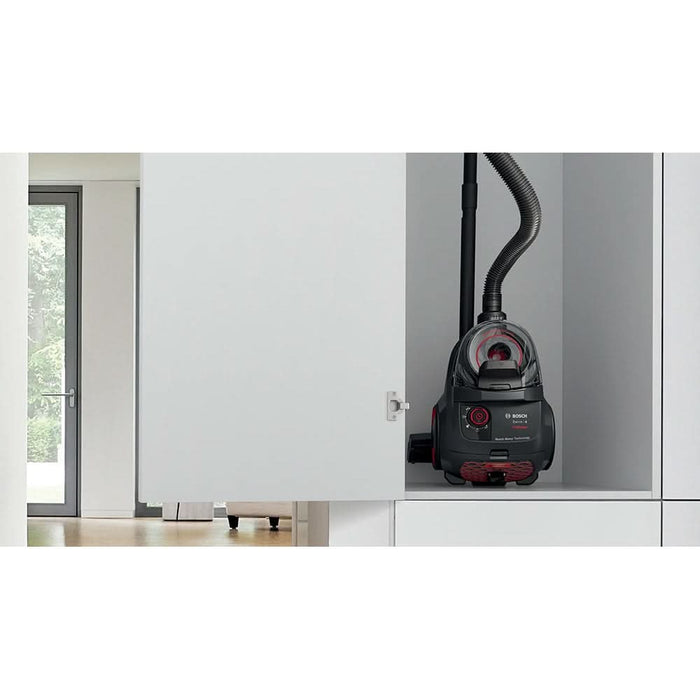 Aspirator fara sac BOSCH ProPower Seria 4 BGS21POW2, 2l, 750W, 78dB, negru-rosu WALTI