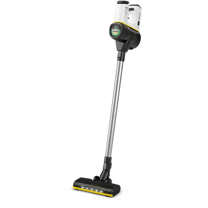 Aspirator vertical KARCHER VC 6 Cordless Ourfamily Pet, 0.8l, 25.2V, autonomie max 50 min, alb-argintiu WALTI