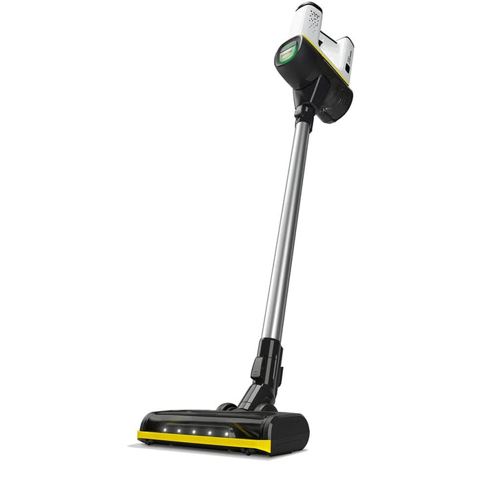 Aspirator vertical KARCHER VC 6 Cordless Ourfamily Pet, 0.8l, 25.2V, autonomie max 50 min, alb-argintiu WALTI