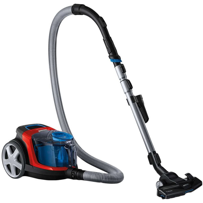 Aspirator fara sac PHILIPS PowerPro Compact FC9330/09, 1.5l, 750W, 76dB, rosu-negru WALTI