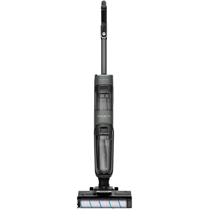 Aspirator vertical cu spalare ROWENTA X-Clean 4 GZ5035WO, 0.73l, 22V, autonomie max 50 min, functie autocuratare, negru WALTI