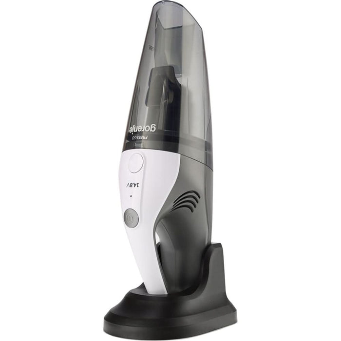 Aspirator de mana GORENJE MVC148FGW, 0.5l, 14.8V, autonomie max 15 min, alb-gri inchis WALTI