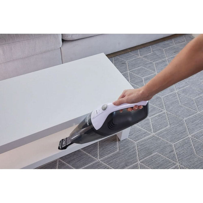 Aspirator de mana GORENJE MVC148FGW, 0.5l, 14.8V, autonomie max 15 min, alb-gri inchis WALTI