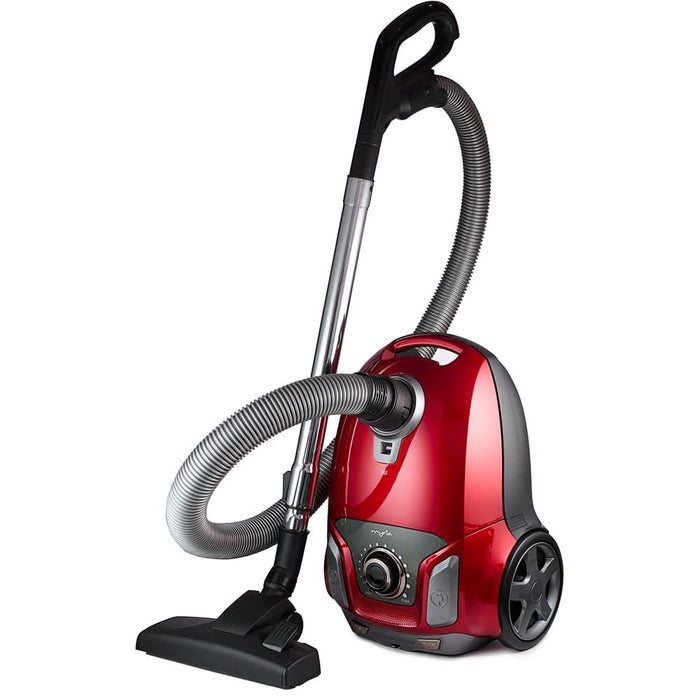 Aspirator cu sac MYRIA MY4538, 3l, 750W, 76dB, rosu-negru WALTI
