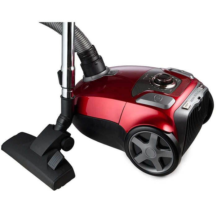 Aspirator cu sac MYRIA MY4538, 3l, 750W, 76dB, rosu-negru WALTI