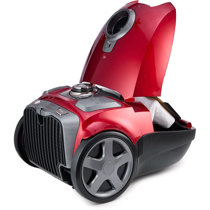 Aspirator cu sac MYRIA MY4538, 3l, 750W, 76dB, rosu-negru WALTI