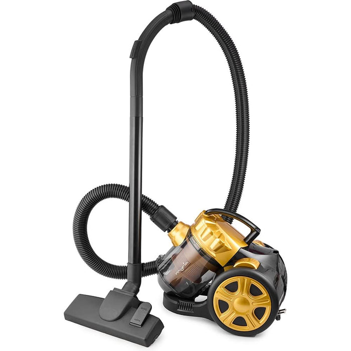 Aspirator fara sac MYRIA MY4558GD, 1.5l, 700W, 80dB, galben-negru WALTI
