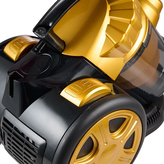 Aspirator fara sac MYRIA MY4558GD, 1.5l, 700W, 80dB, galben-negru WALTI