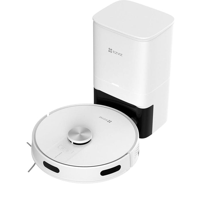 Aspirator robot EZVIZ RE4 Plus, 0.35l, 24.1V, autonomie max 240 min, Wi-Fi, functie mop, alb WALTI