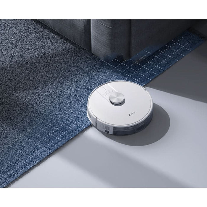 Aspirator robot EZVIZ RE4 Plus, 0.35l, 24.1V, autonomie max 240 min, Wi-Fi, functie mop, alb WALTI
