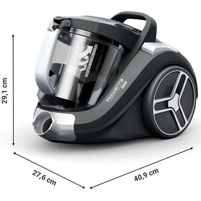 Aspirator fara sac ROWENTA Compact Power XXL RO4B36EA, 2.5l, 900W, 75dB, gri-negru WALTI