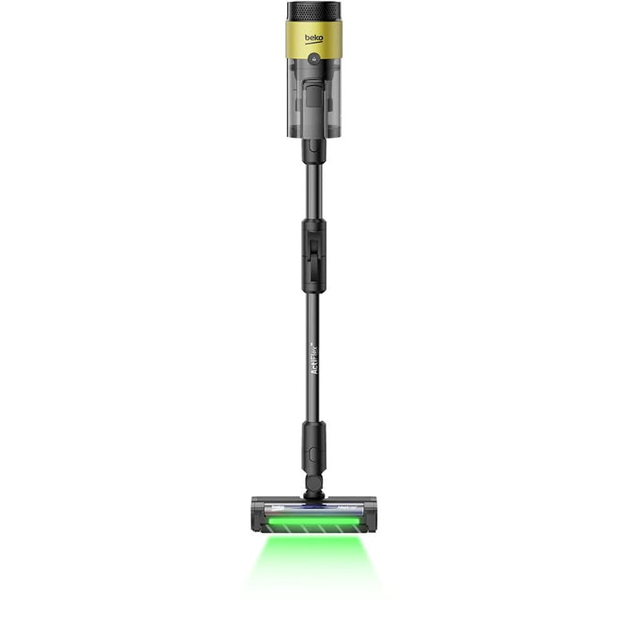 Aspirator vertical BEKO VRT97325VY, 0.5l, 25.2V, autonomie max 60 min, CyclonStorm, negru-galben WALTI