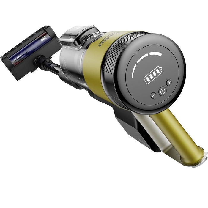 Aspirator vertical BEKO VRT97325VY, 0.5l, 25.2V, autonomie max 60 min, CyclonStorm, negru-galben WALTI