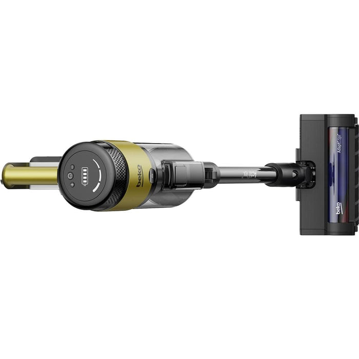 Aspirator vertical BEKO VRT97325VY, 0.5l, 25.2V, autonomie max 60 min, CyclonStorm, negru-galben WALTI