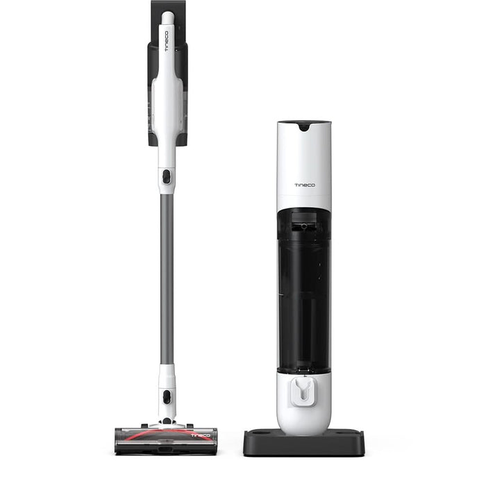 Aspirator vertical TINECO Pure One Station 5 VS1C1200DE, 0.45l, 25.2V, autonomie max 70 min, alb-negru WALTI