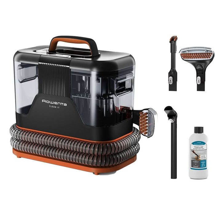 Aspirator cu spalare ROWENTA Clean It IN5011F0, 1.5l, 400W, portocaliu-negru - WALTI WALTI