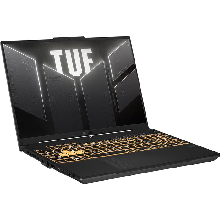 Laptop Gaming ASUS TUF F16 FX607VJR-TU357, Intel Core 5 205H pana la 4.8GHz, 16" Full HD+, 16GB, SSD 512GB, NVIDIA GeForce RTX 3050 6GB, Free DOS, Macha Gray WALTI