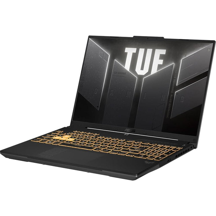 Laptop Gaming ASUS TUF F16 FX607VJR-TU357, Intel Core 5 205H pana la 4.8GHz, 16" Full HD+, 16GB, SSD 512GB, NVIDIA GeForce RTX 3050 6GB, Free DOS, Macha Gray WALTI