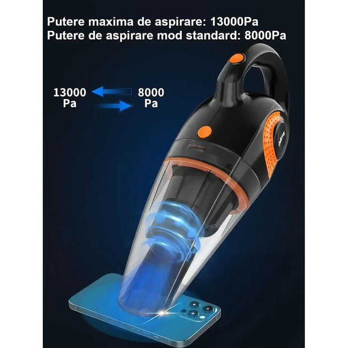 Aspirator auto UTRAI 58130R, 16V, 120W, portocaliu-negru WALTI