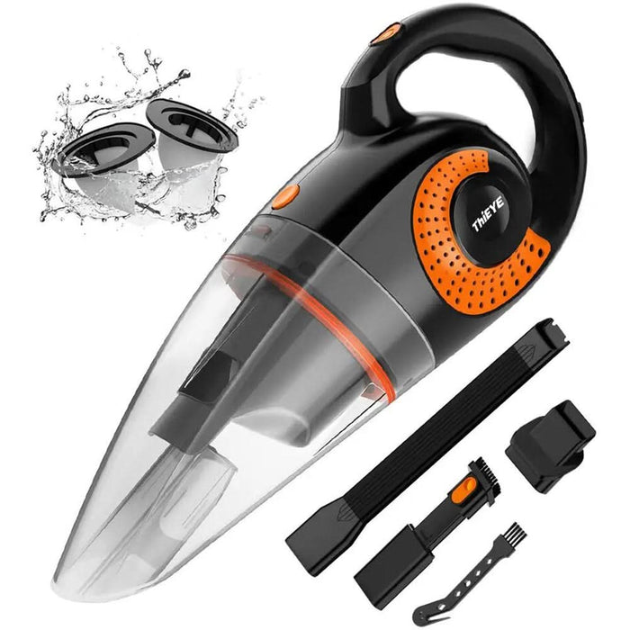 Aspirator auto UTRAI 58130R, 16V, 120W, portocaliu-negru WALTI