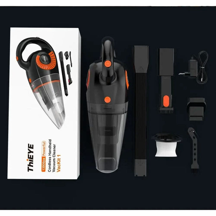 Aspirator auto UTRAI 58130R, 16V, 120W, portocaliu-negru WALTI