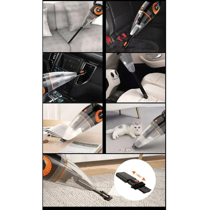 Aspirator auto UTRAI 58130R, 16V, 120W, portocaliu-negru WALTI