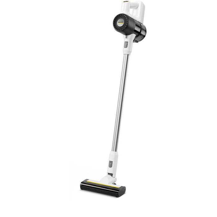 Aspirator vertical KARCHER KVA 2, 0.6l, autonomie max 40 min, alb-negru WALTI