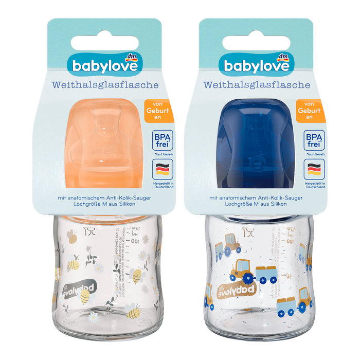 babylove Biberonul din sticlă, de la 0 luni+, 1 buc WALTI