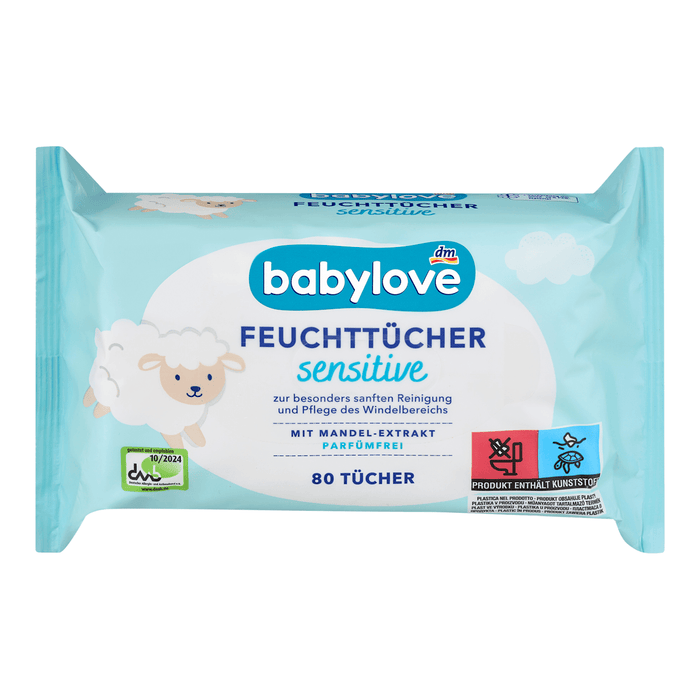 babylove Șervețele umede senzitiv, 80 buc - WALTI WALTI
