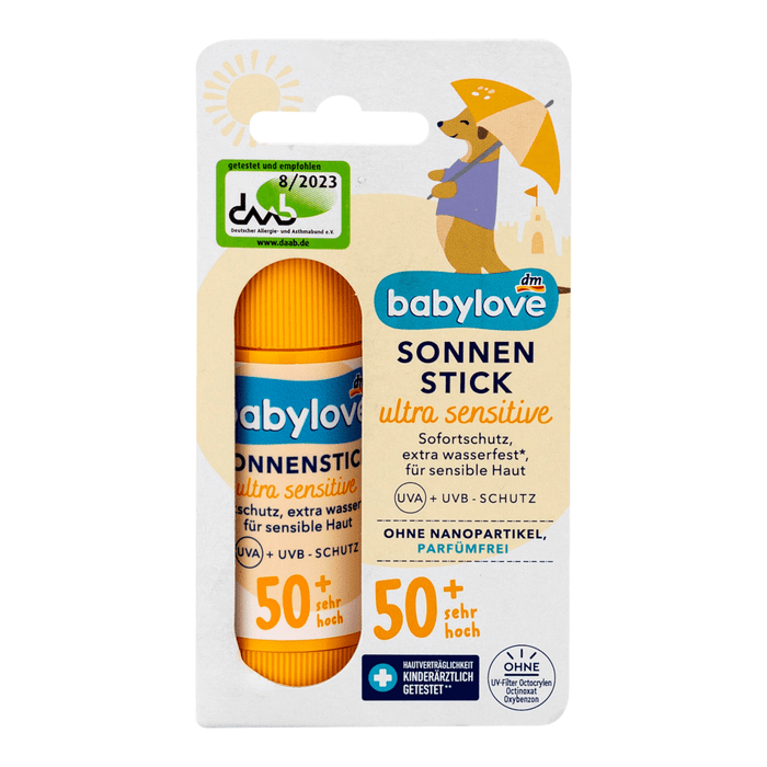 babylove Stick protecție solară Sensitive SPF50, 20 g WALTI