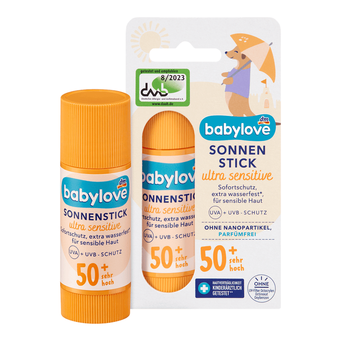 babylove Stick protecție solară Sensitive SPF50, 20 g WALTI
