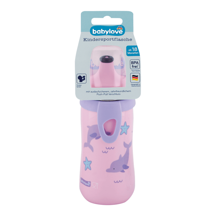 babylove Sticlă sport pentru copii, 330 ml WALTI