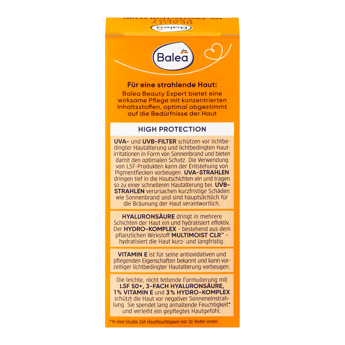 Balea Fluid pentru față Beauty Expert cu protecție UV, 50 ml WALTI