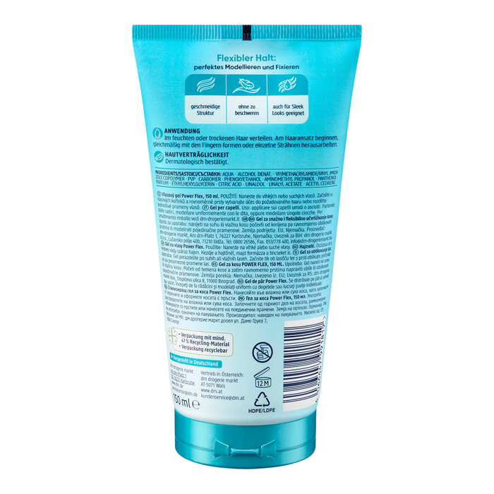 Balea Gel pentru păr Power Flex, 150 ml - WALTI WALTI
