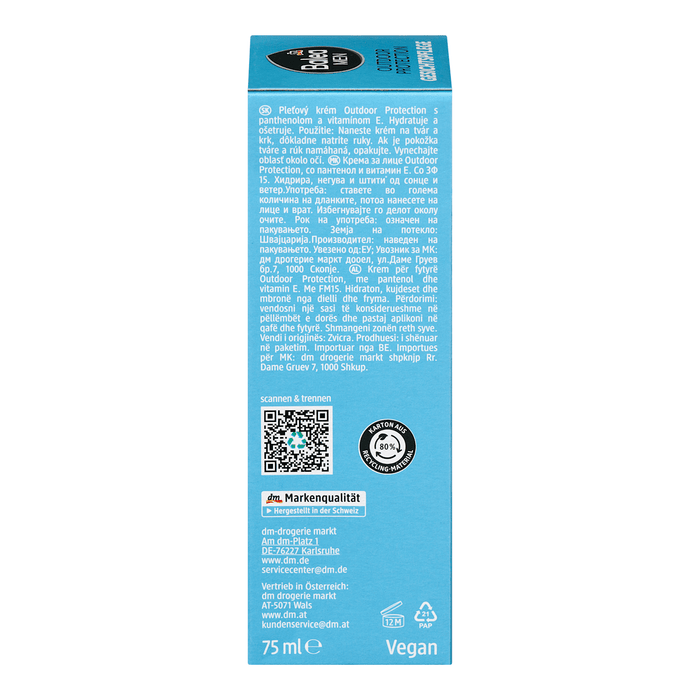 Balea MEN Cremă protection, 75 ml WALTI