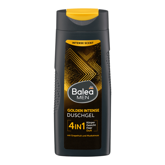 Balea MEN Gel de duș  golden intense 4 in 1, 300 ml - WALTI WALTI