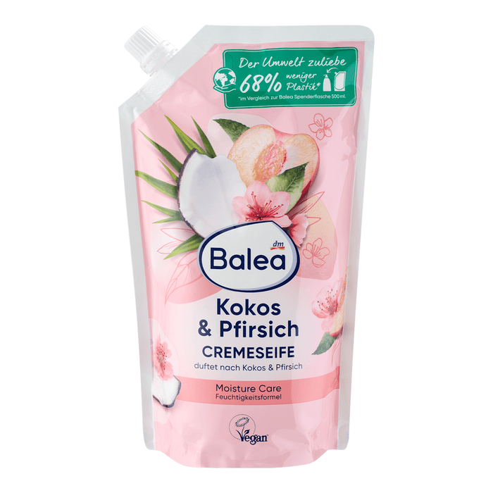 Balea Săpun hidratant cocos și piersică, 500 ml - WALTI WALTI